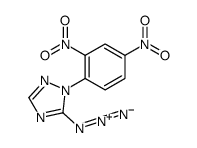 5-azido-1-(2,4-dinitrophenyl)-1,2,4-triazole Structure