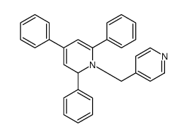 2,4,6-triphenyl-1-(pyridin-4-ylmethyl)-2H-pyridine Structure