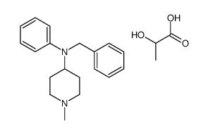 lactic acid, compound with N-benzyl-1-methyl-N-phenylpiperidin-4-amine (1:1) picture