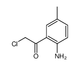 Ethanone, 1-(2-amino-5-methylphenyl)-2-chloro- (9CI) Structure