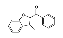 (3-methyl-2,3-dihydro-1-benzofuran-2-yl)-phenylmethanone Structure