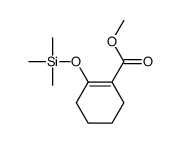 methyl 2-trimethylsilyloxycyclohexene-1-carboxylate结构式