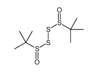 2-(tert-butylsulfinyldisulfanyl)sulfinyl-2-methylpropane Structure