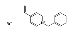 1-benzyl-4-ethenylpyridin-1-ium,bromide结构式