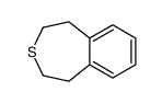 1,2,4,5-tetrahydro-3-benzothiepine结构式