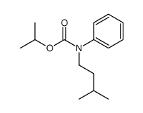 N-Isopentylcarbanilic acid isopropyl ester structure