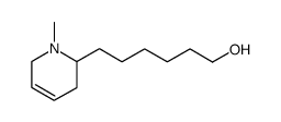 6-(1-methyl-1,2,3,6-tetrahydropyridin-2-yl)hexan-1-ol Structure