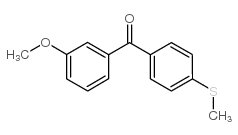 3-METHOXY-4'-METHYLTHIOBENZOPHENONE picture