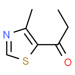 1-Propanone,1-(4-methyl-5-thiazolyl)- structure