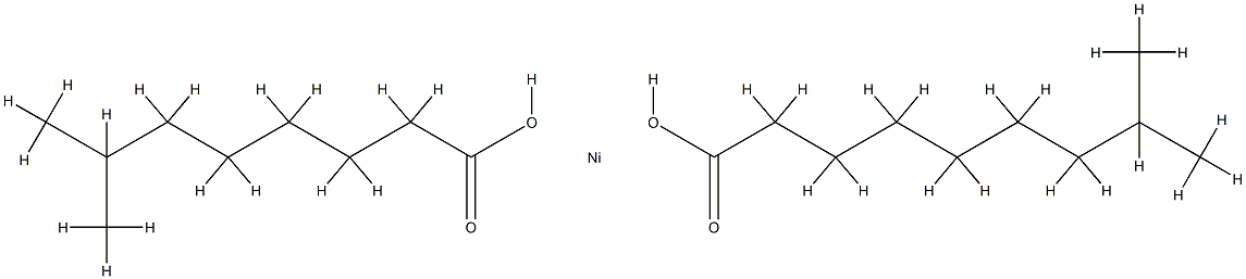 (isodecanoato-O)(isononanoato-O)nickel Structure