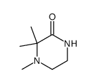 3,3,4-三甲基哌嗪-2-酮结构式