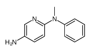 2-N-methyl-2-N-phenylpyridine-2,5-diamine结构式