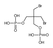 2,2-bis(bromomethyl)propane-1,3-diyl tetrahydrogen bisphosphate structure