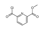 2-Pyridinecarboxylic acid, 6-(chlorocarbonyl)-, methyl ester (9CI) picture