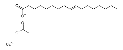 (acetato-O)(oleato-O)calcium结构式