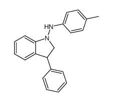 1-(p-Tolylamino)-3-phenylindoline结构式