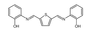 Phenol, 2,2'-[2,5-thiophenediylbis[(E)-methylidynenitrilo]]bis-结构式