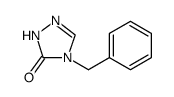 3H-1,2,4-Triazol-3-one, 2,4-dihydro-4-(phenylmethyl)结构式