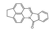 1,2-dihydro-cyclopenta[gh]isoindolo[2,1-a]perimidin-10-one结构式