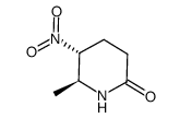 (5R,6S)-6-methyl-5-nitro-piperidin-2-one Structure