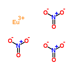 Europium trinitrate Structure