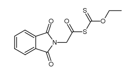 (O-ethyl carbonothioic) 2-(1,3-dioxoisoindolin-2-yl)acetic thioanhydride结构式