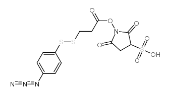 sulfosuccinimidyl (4-azidophenyldithio)propionate picture