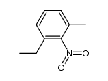 2-methyl-6-ethylnitrobenzene结构式