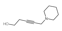 5-piperidin-1-ylpent-3-yn-1-ol结构式