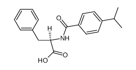 N--[4-(1-Methylethyl)benzoyl]-D-phenylalanine picture