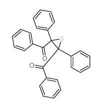 Methanone,(2,3-diphenyl-2,3-thiiranediyl)bis[phenyl- (9CI)结构式