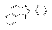 2-pyridin-2-yl-3H-imidazo[4,5-f]quinoline结构式