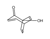 5-hydroxybicyclo[3.2.2]nona-2,6,8-trien-4-one Structure