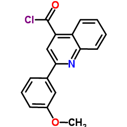 2-(3-Methoxyphenyl)-4-quinolinecarbonyl chloride picture