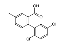 2-(2,5-dichlorophenyl)-5-methylbenzoic acid Structure