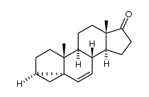 3α,5α-cycloandrost-6-en-17-one Structure