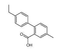 2-(4-ethylphenyl)-5-methylbenzoic acid结构式