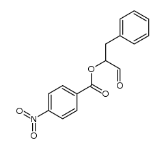 1-oxo-3-phenylpropan-2-yl 4-nitrobenzoate结构式