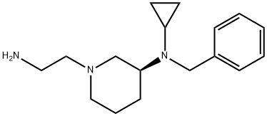 [(S)-1-(2-Amino-ethyl)-piperidin-3-yl]-benzyl-cyclopropyl-amine Structure