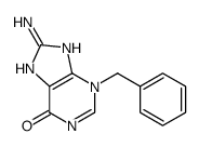 8-amino-3-benzylhypoxanthine结构式