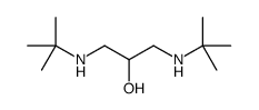 1,3-bis(tert-butylamino)propan-2-ol structure