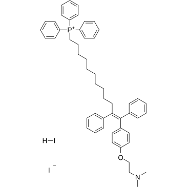 MitoTam iodide, hydriodide结构式