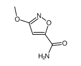 3-甲氧基异噻唑-5-甲酰胺结构式