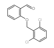 2-[(2,6-DICHLOROBENZYL)OXY]BENZALDEHYDE Structure