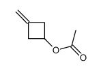 (3-methylidenecyclobutyl) acetate结构式