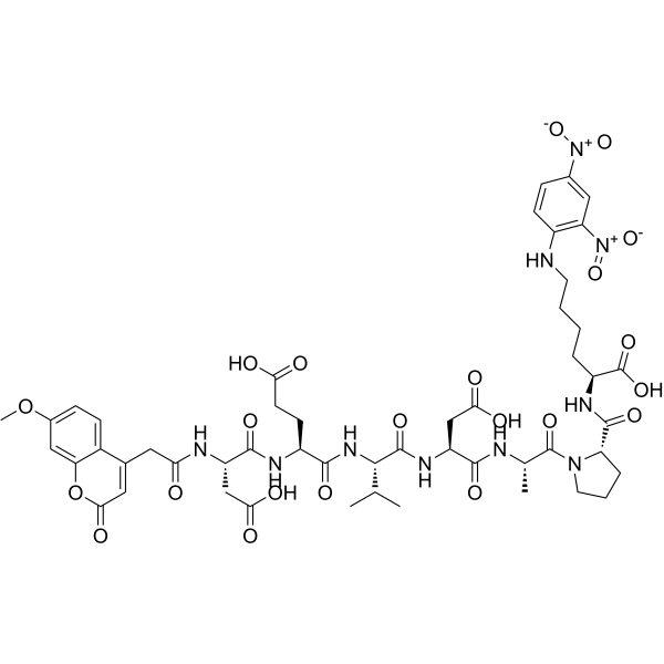 Mca-DEVDAPK(Dnp)-OH图片