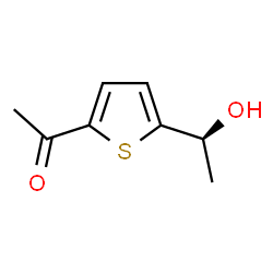 Ethanone, 1-[5-(1-hydroxyethyl)-2-thienyl]-, (S)- (9CI)结构式