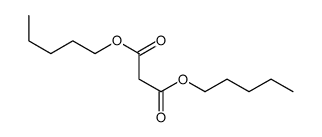 dipentyl propanedioate Structure