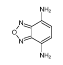 2,1,3-Benzoxadiazole-4,7-diamine (9CI) structure