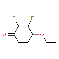 Cyclohexanone,4-ethoxy-2,3-difluoro-结构式